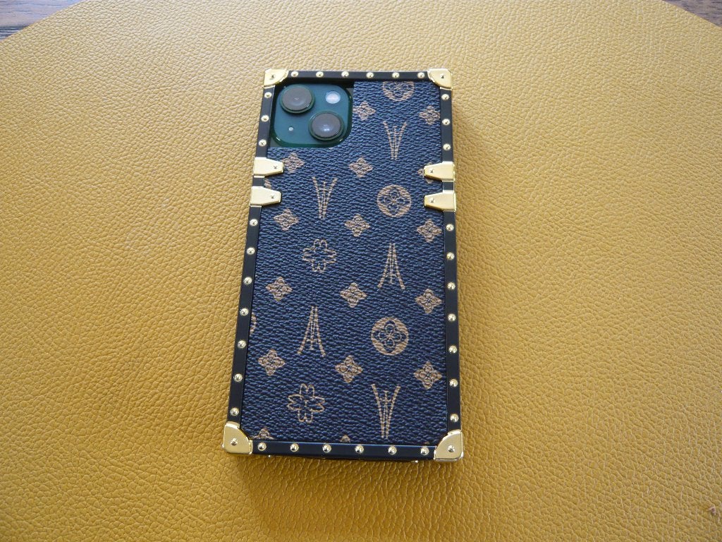 Iphone 13 front cover bling bling nieuw van €20 voor €7,50, IPhone 13, Frontje of Cover, Bruin, Nieuw