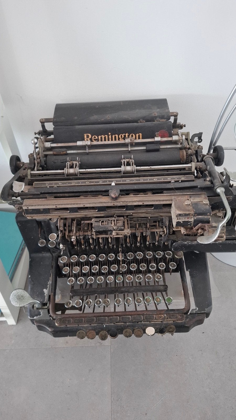 Schrijfmachine Remington Antiek, Diversen, Typemachines, Ophalen