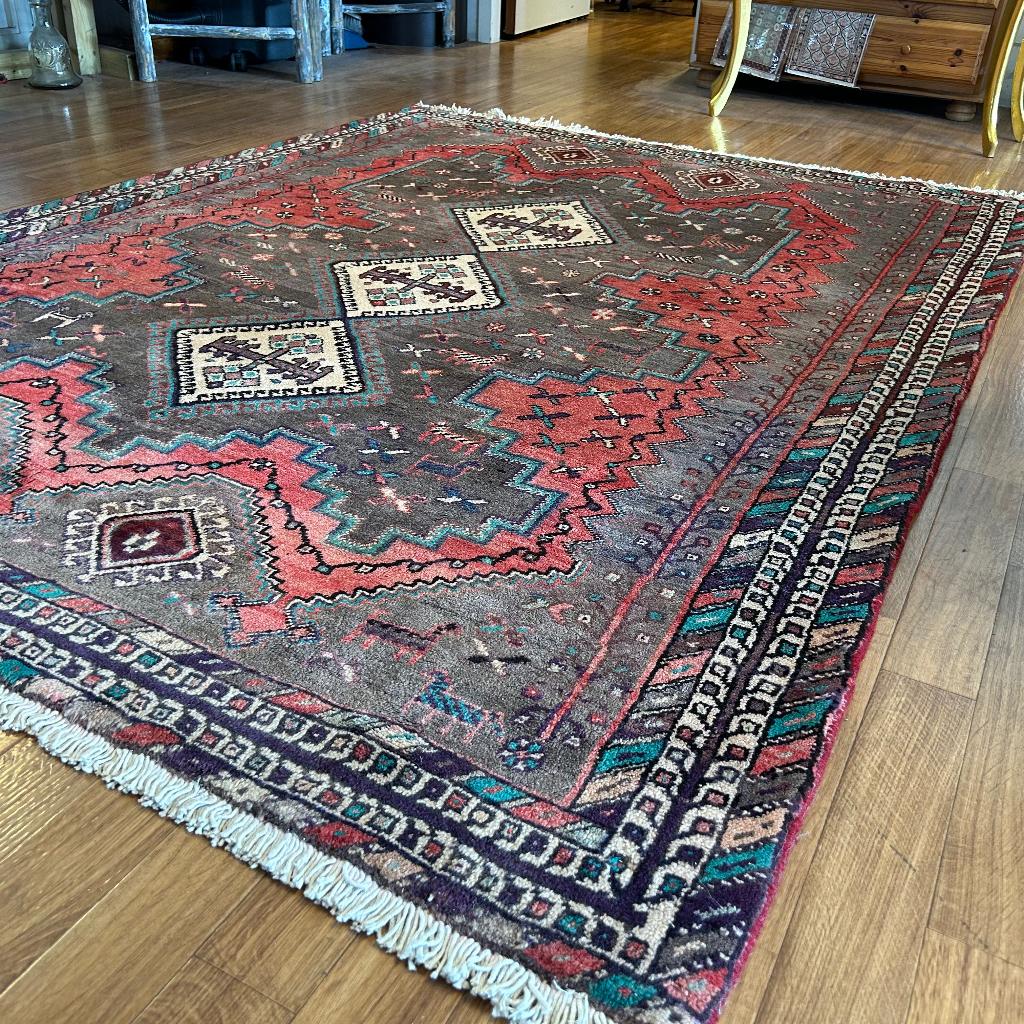 Trendy origineel Perzisch tapijt – 219 x 161 cm – Vloerkleed, TTM Wonen, Meubels – (Perzische) Tapijten en Woonaccessoires, Taag 63, 2491 CS, Den Haag (Forepark)