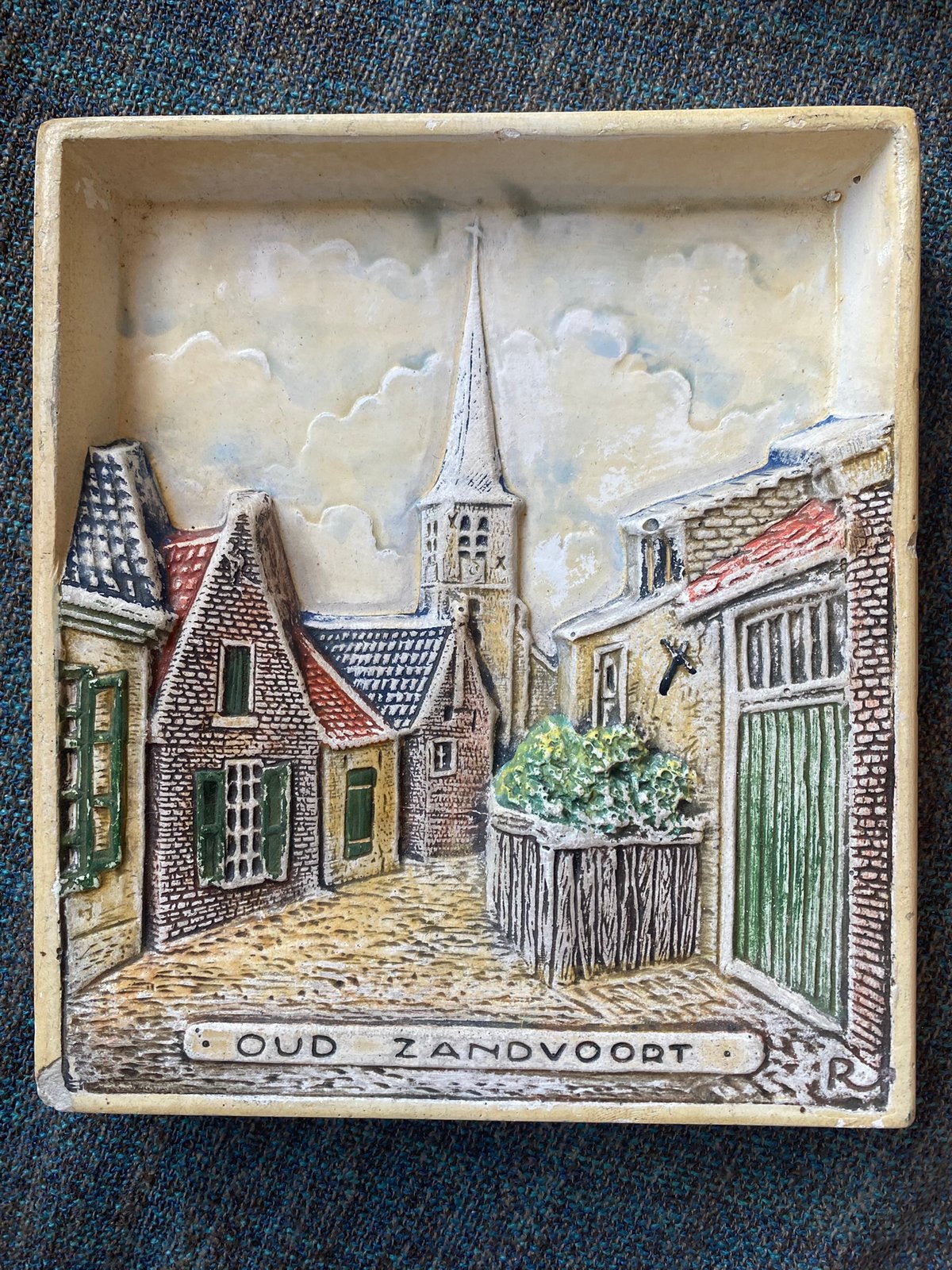 Oud Zandvoort tegeltje spreuken tegel, Ophalen of Verzenden