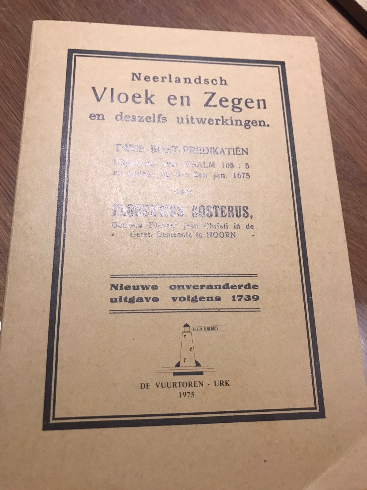 Costerus vloek en zegen, Ophalen of Verzenden