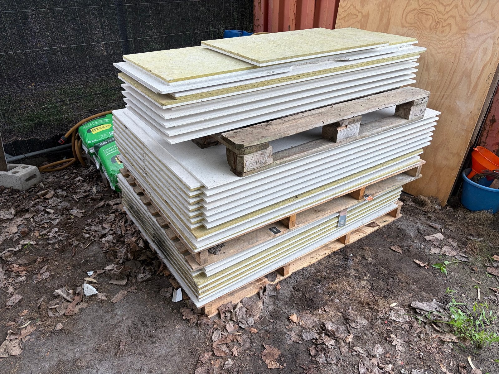 Partij Fermacell platen 1500x500x30mm, Doe-het-zelf en Verbouw, Platen en Panelen, Ophalen, Gebruikt, Overige materialen, 20 tot 50 mm