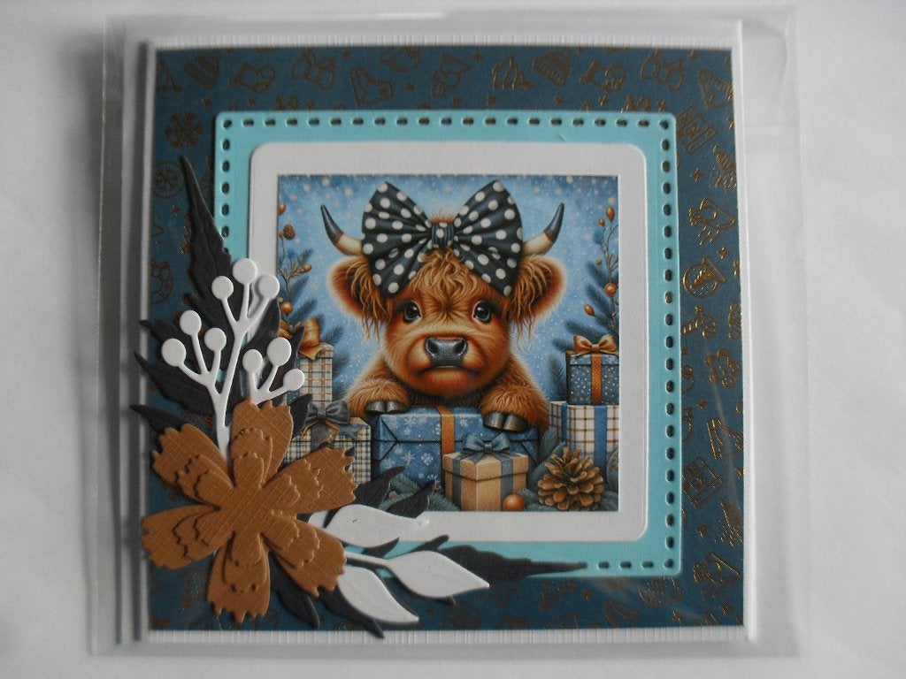 18 kerstkaart met envelop en verpakt, Ophalen of Verzenden, Nieuw, Kerst