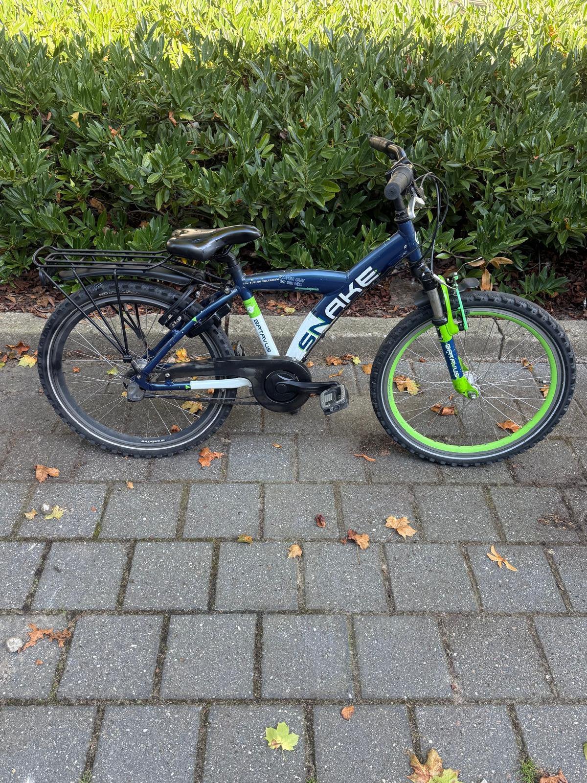 Jongensfiets Batavus Snake 22 Inch 3V, Ophalen, Terugtraprem, 22 inch, Zo goed als nieuw