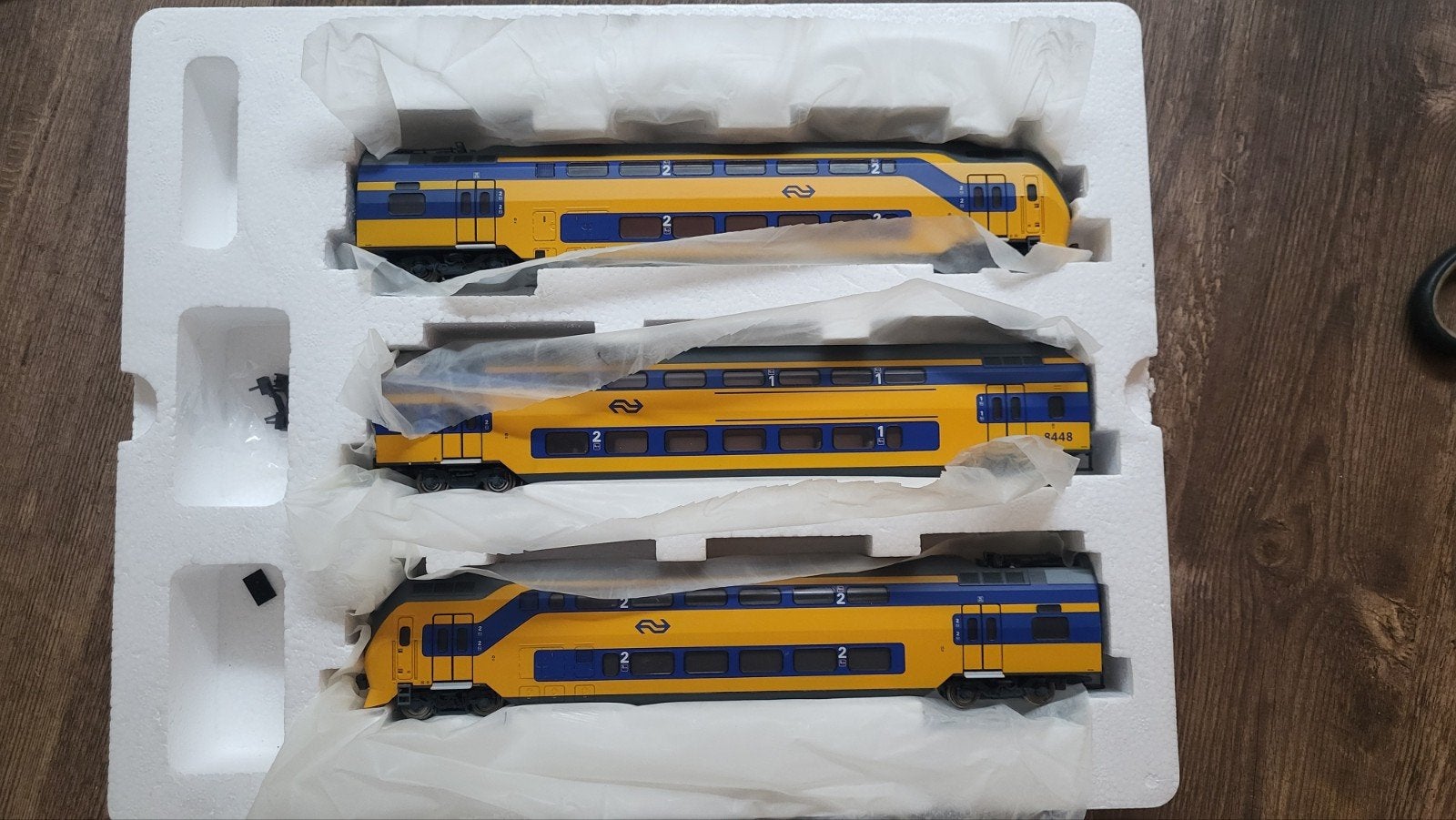 RIVAROSSI HR2052 & HR4042 - NS VIRM, Hobby en Vrije tijd, Modeltreinen | H0, Overige merken, Gelijkstroom, Wagon, Ophalen of Verzenden