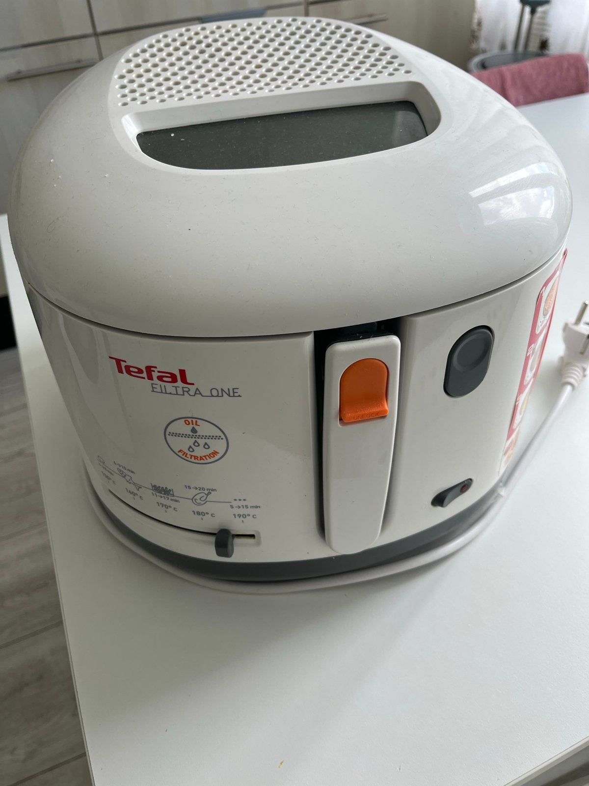 Nieuwe Tefal Filtra One Friteuse, 2 tot 3 liter, Ophalen, Nieuw, Uitneembare binnenpan