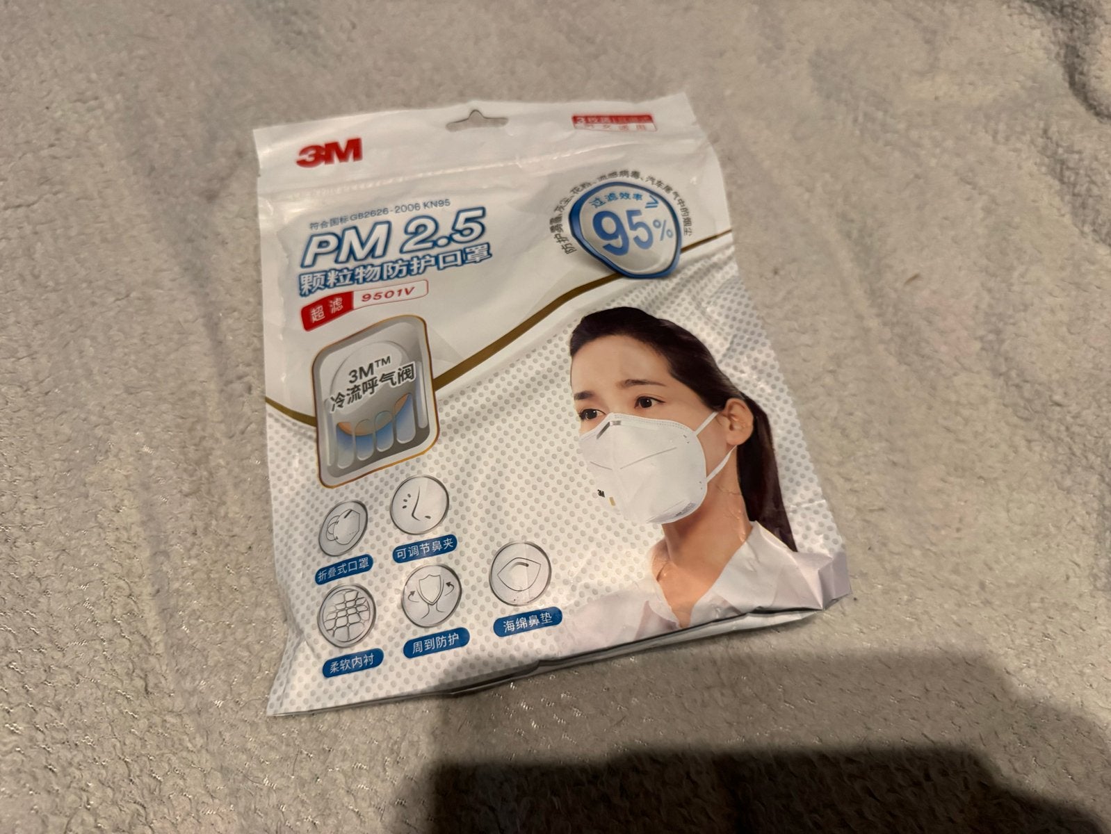 3M PM 2.5 Stofmasker - Nieuw in verpakking, Ophalen of Verzenden, Nieuw, Stofmaskers