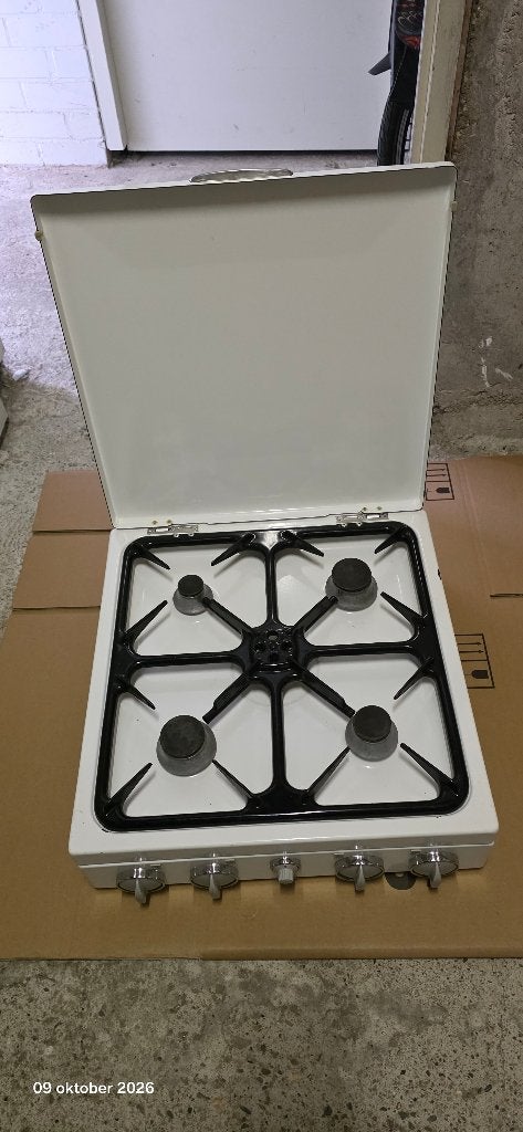 Gasstel Etna, Ophalen, Gebruikt, Minder dan 85 cm, 4 kookzones
