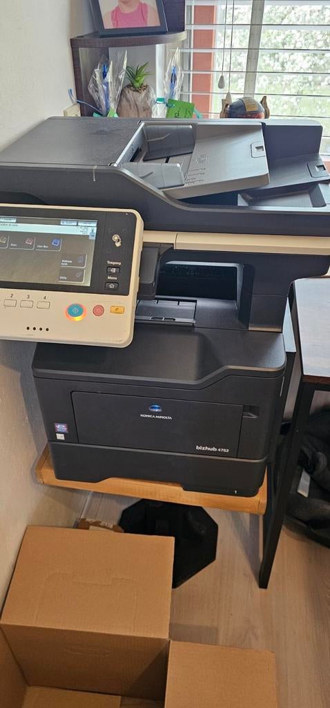 Konica Minolta bizhub 4752 multifunctionele printer, Ophalen