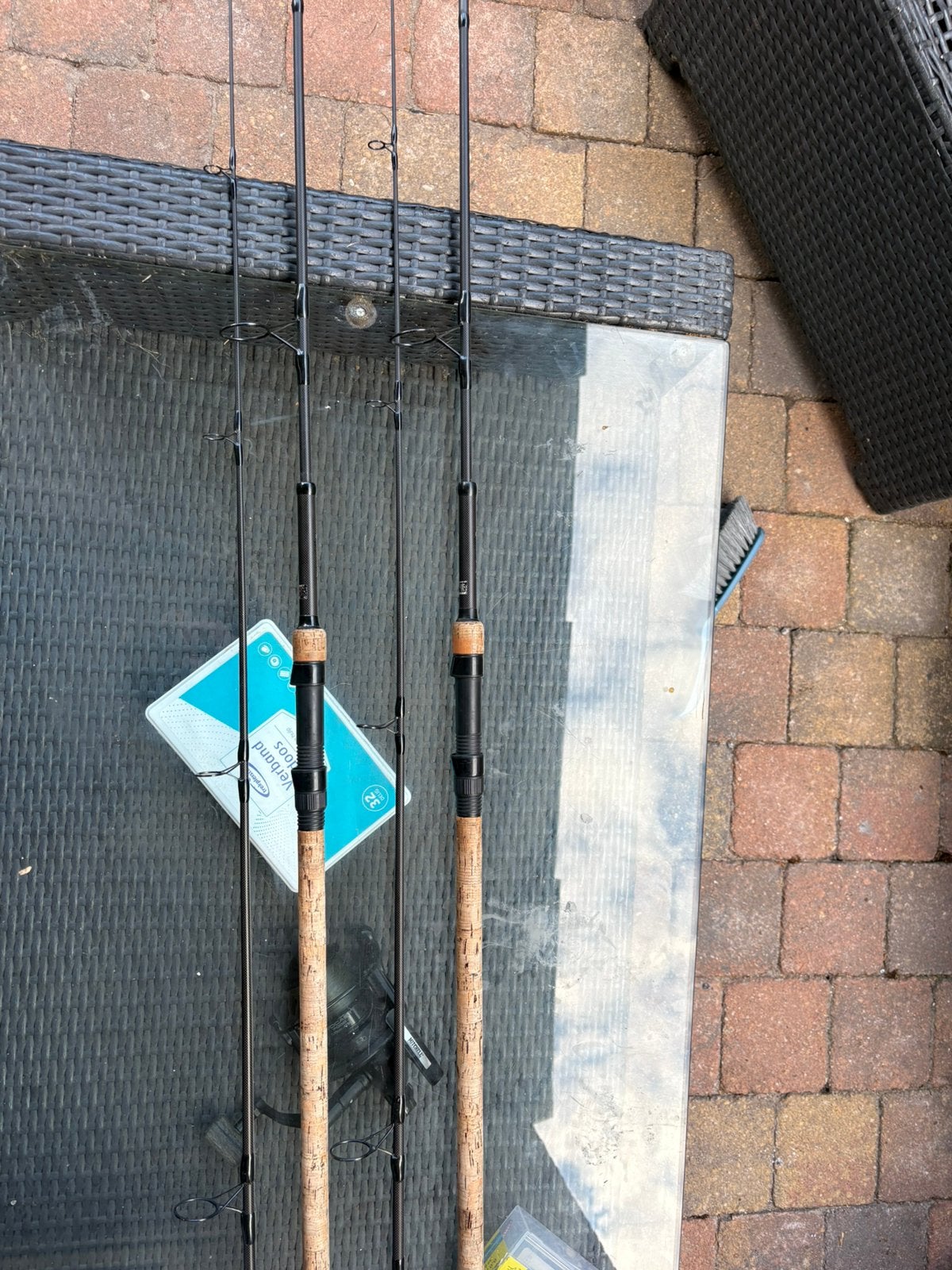 2x nash dwarf 9ft 2,75lb, Ophalen, Zo goed als nieuw, Werphengel