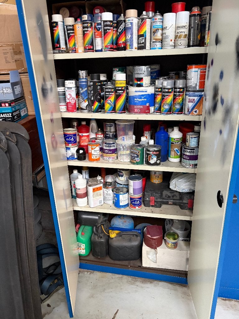 GARAGE INVENTARIS RESTPARTIJ, Auto diversen, Ophalen