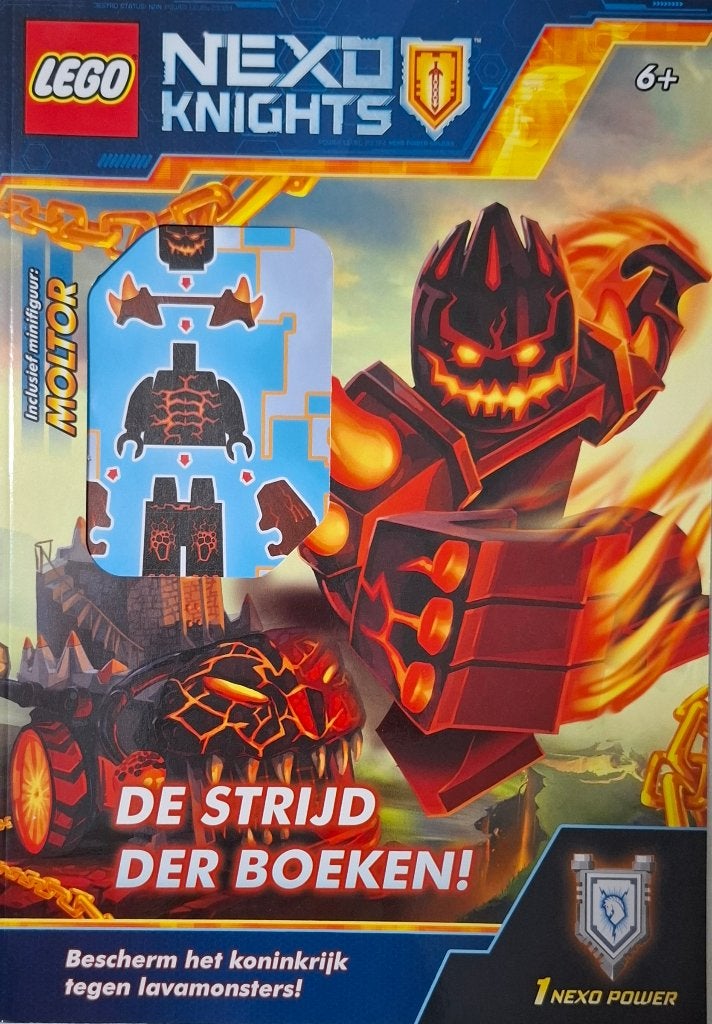 LEGO NEXO KNIGHTS: De Strijd der Boeken! (Zonder minifiguur), Boeken, Ophalen of Verzenden, Nieuw