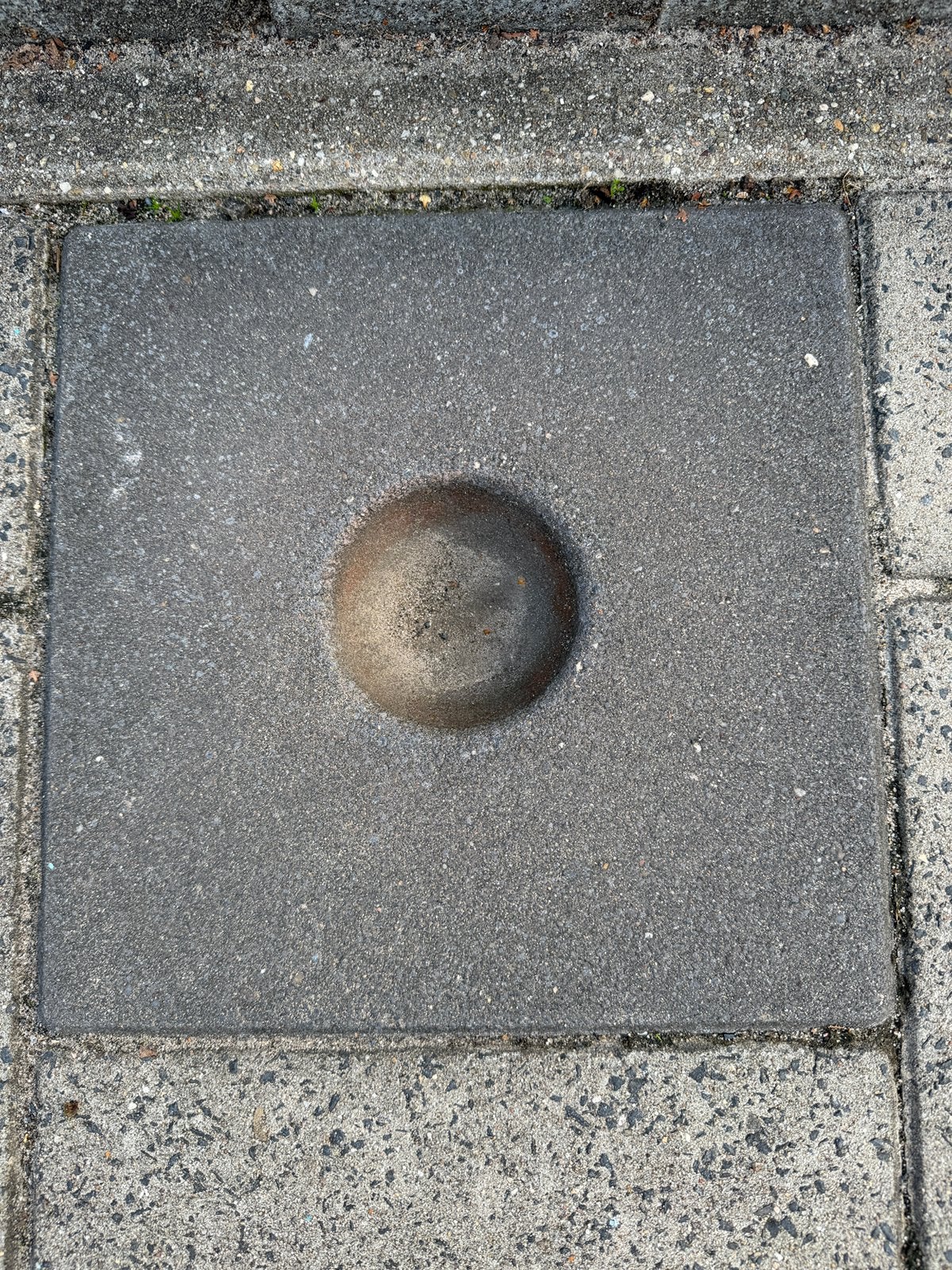 Knikkertegel 30 x 30 x 6 cm grijs, Tuin en Terras, Ophalen, Zo goed als nieuw, Beton, Terrastegels