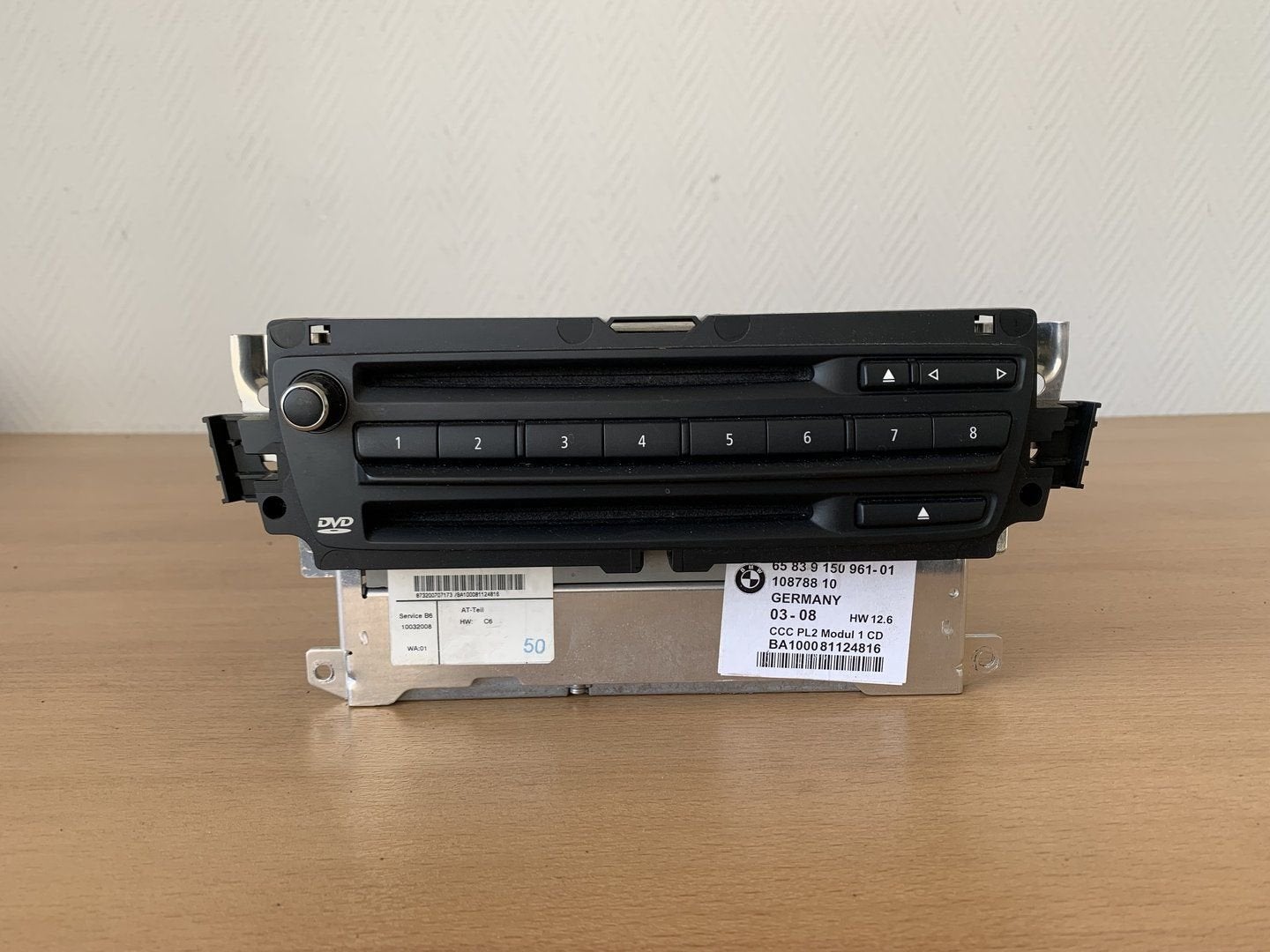 BMW 3 serie E90 E91 radio / navigatie DVD module 9150961, Gebruikt, -, -, Ophalen of Verzenden