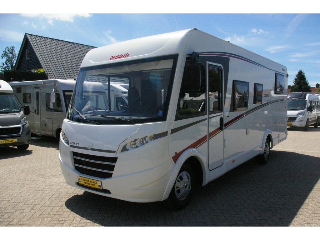 Dethleffs Trend I 7057 Enkele bedden, Hefbed, XXL Garage., Caravans en Kamperen, Integraal, Koelkast, Ringverwarming, Fiat
