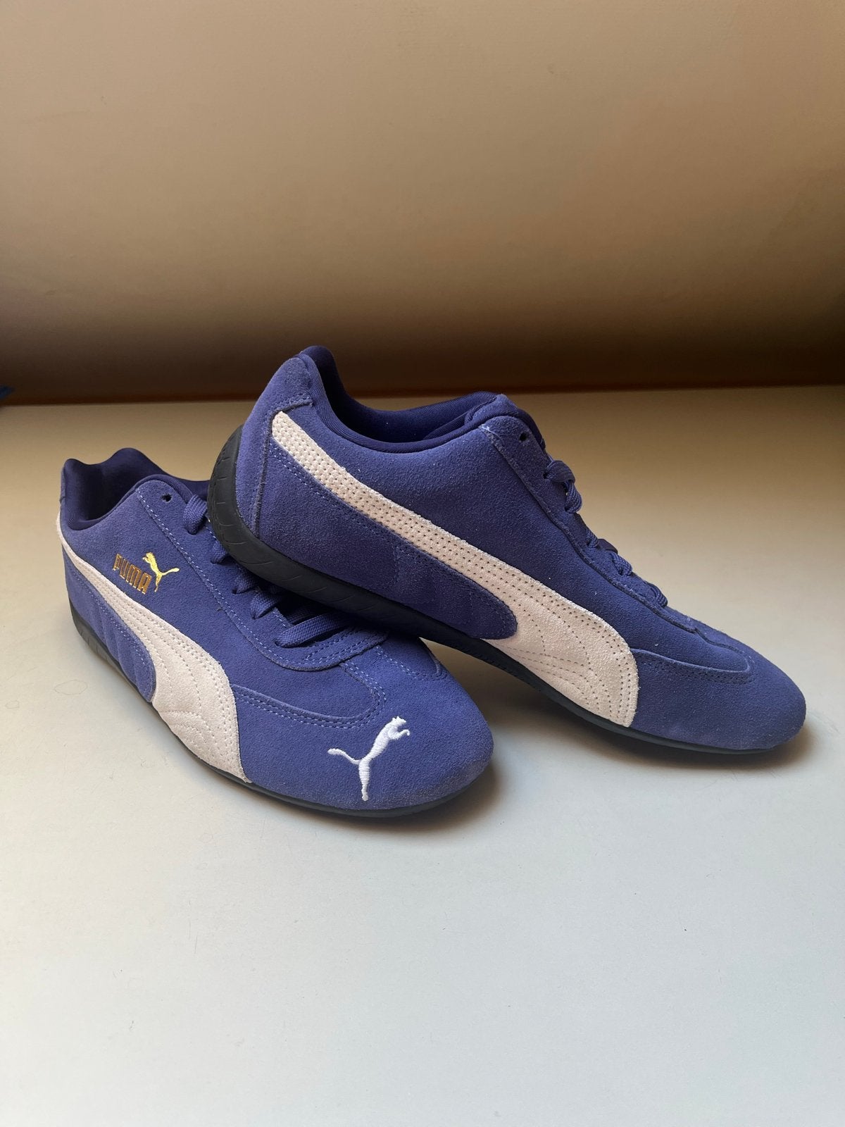 Puma Speedcat LS Sneakers navy blue - Maat 39, Kleding | Dames, Schoenen, Blauw, Ophalen of Verzenden, Sneakers of Gympen, Zo goed als nieuw