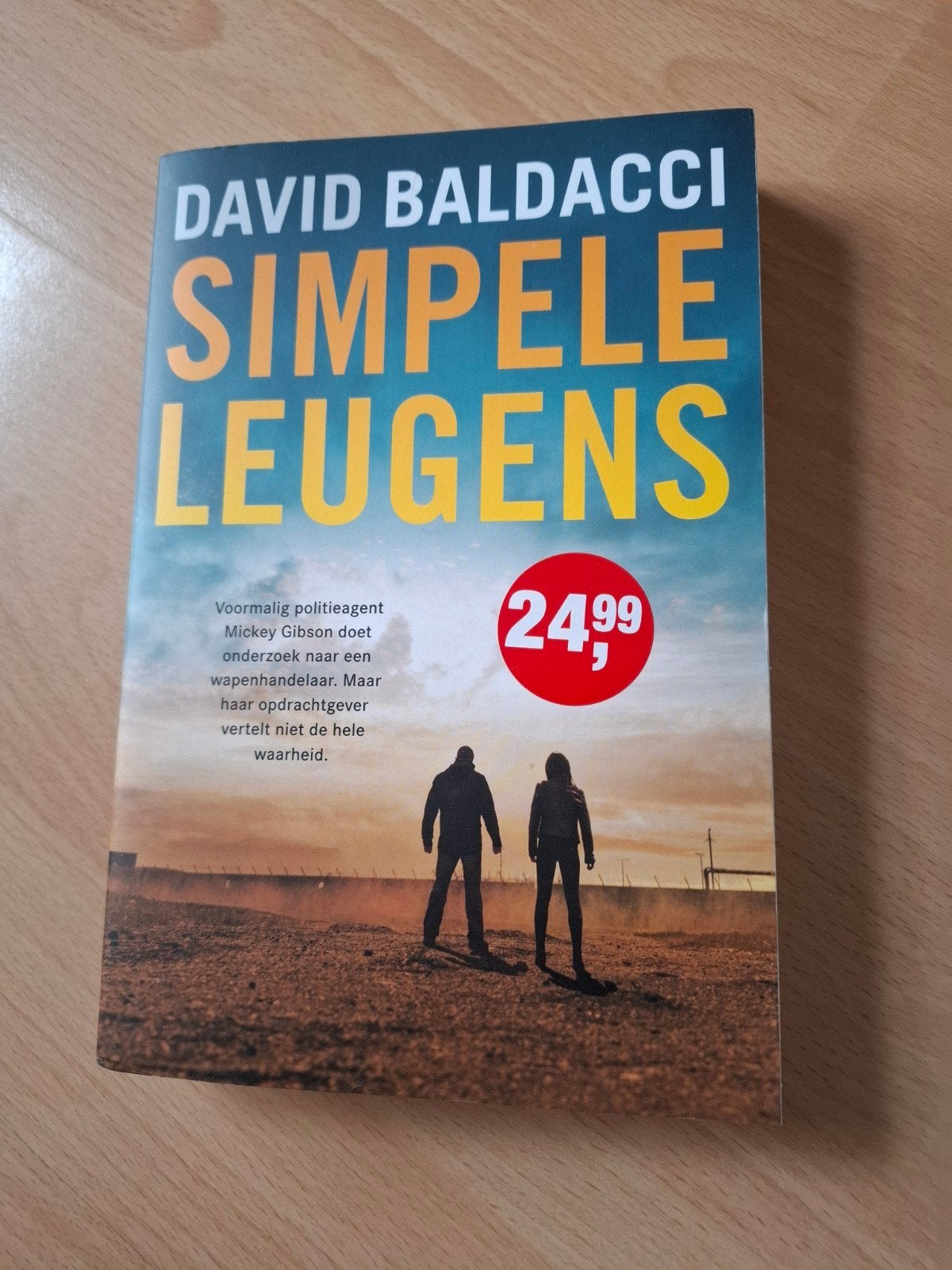 David Baldacci Simpele leugens, Ophalen of Verzenden, Zo goed als nieuw