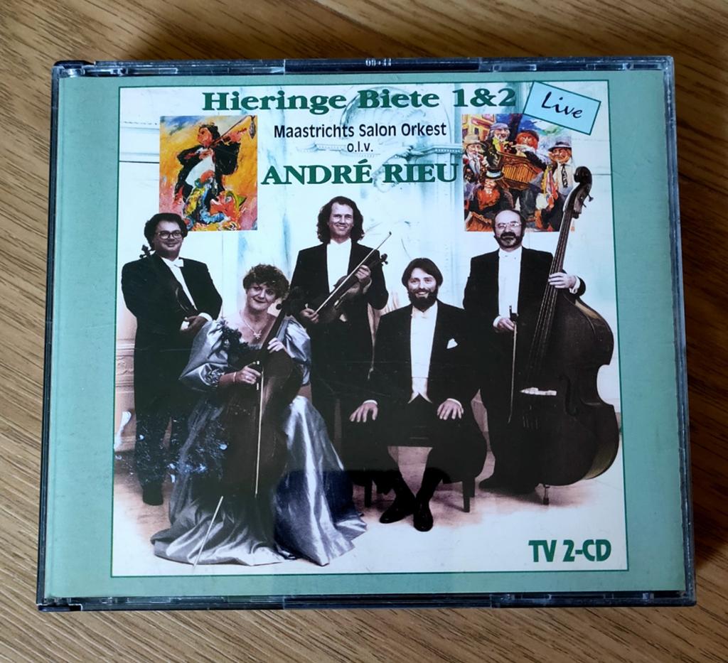 André Rieu - Hieringe Biete 1&2 Live (TV 2-CD), Ophalen of Verzenden, Romantiek, Zo goed als nieuw, Orkest of Ballet