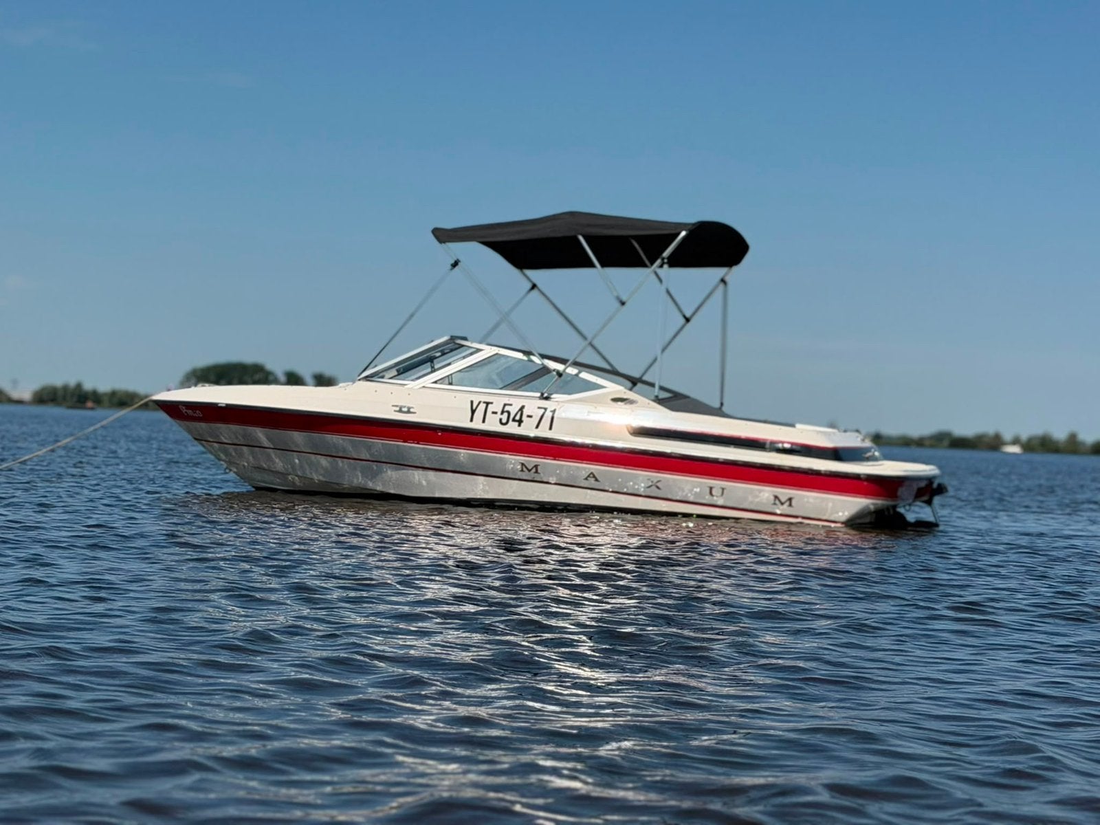 MAXUM 1700SR bowrider met Pega trailer, Ophalen, Overige merken, Gebruikt, Binnenboordmotor
