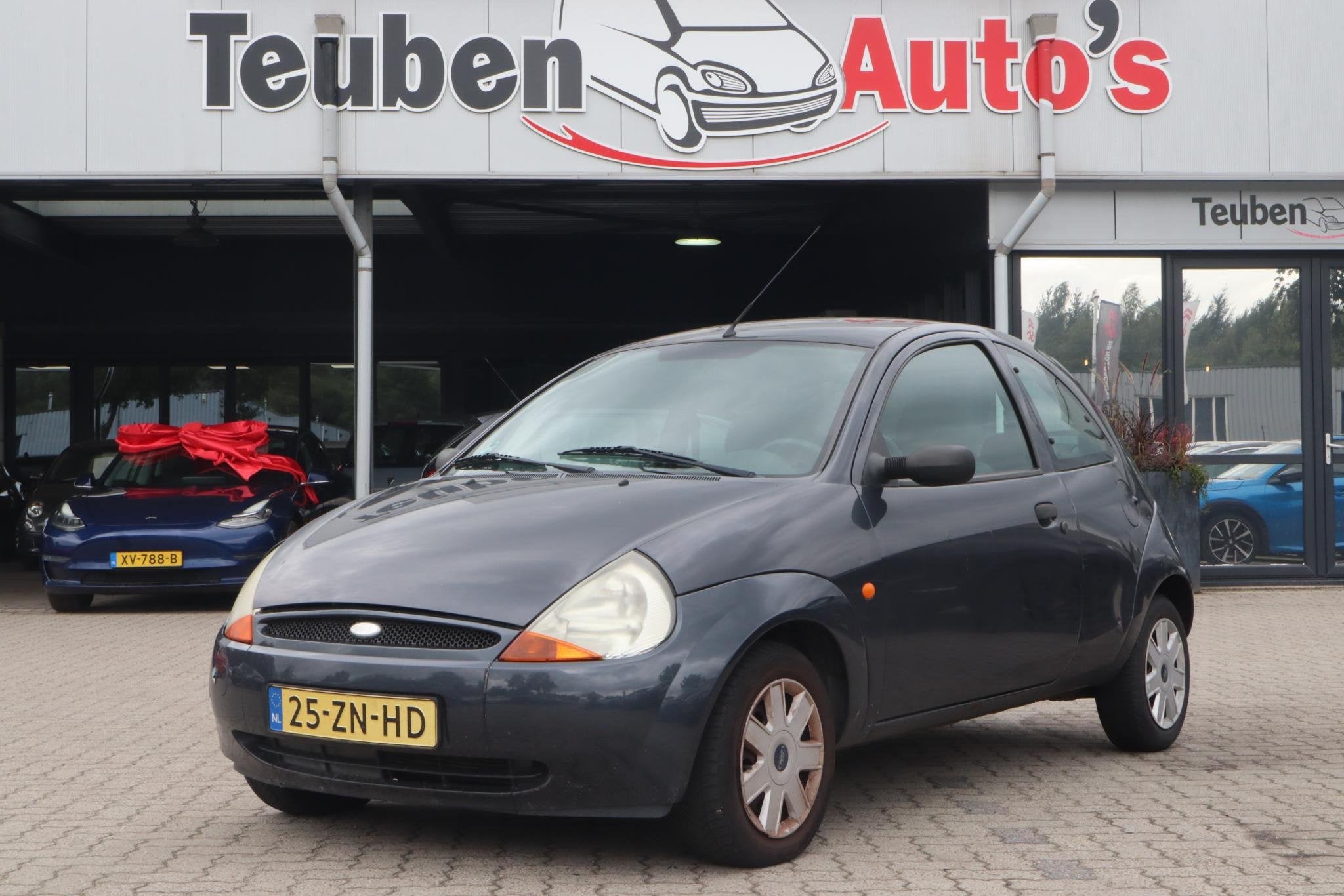 Ford Ka 1.3 Cool & Sound | Nieuwe APK | Airco | Stuurbekrach, Auto's, Voorwielaandrijving, 1299 cc, Stof, Gebruikt