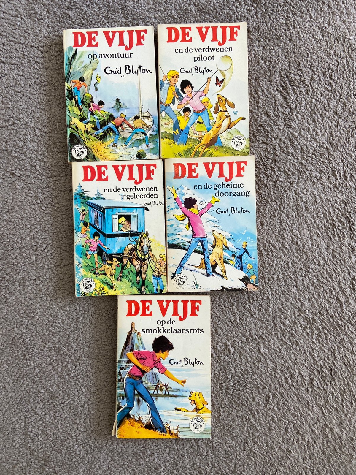 De Vijf Enid Blyton, Boeken, Ophalen of Verzenden, Gelezen, Fictie