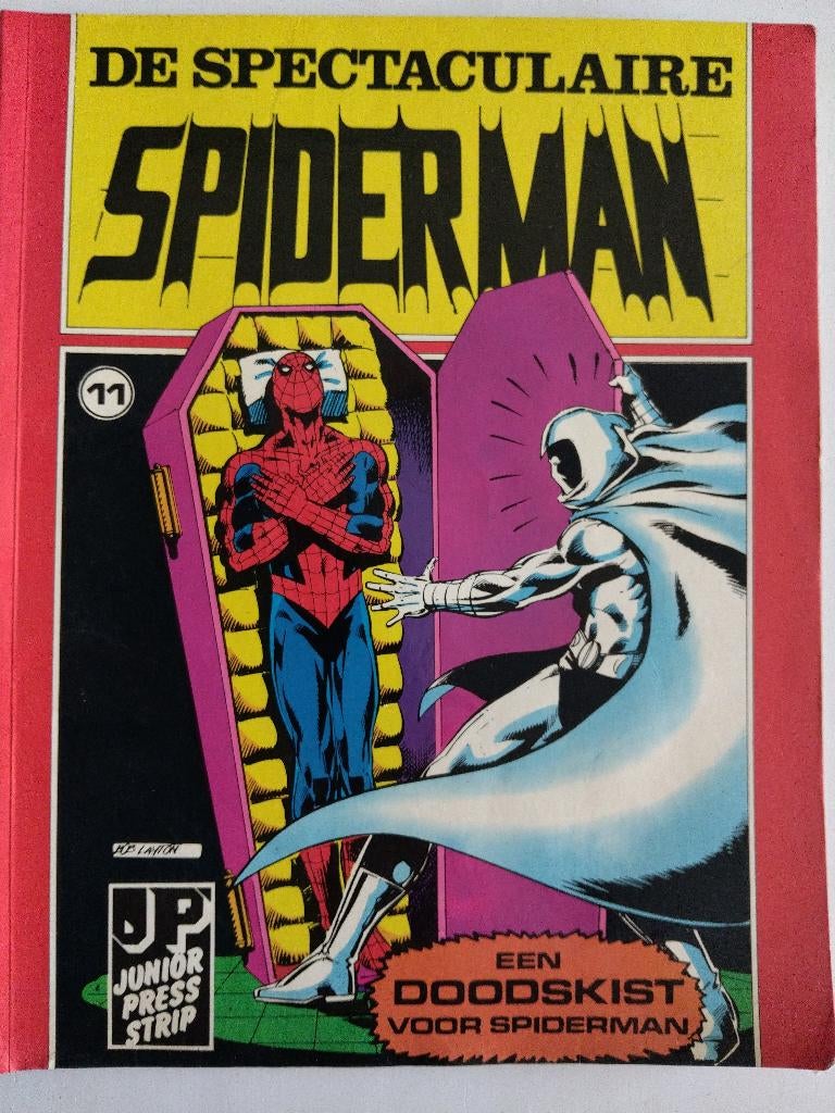De spectaculaire Spiderman nummer 11, Verzenden, Europa, Junior Press, Gelezen