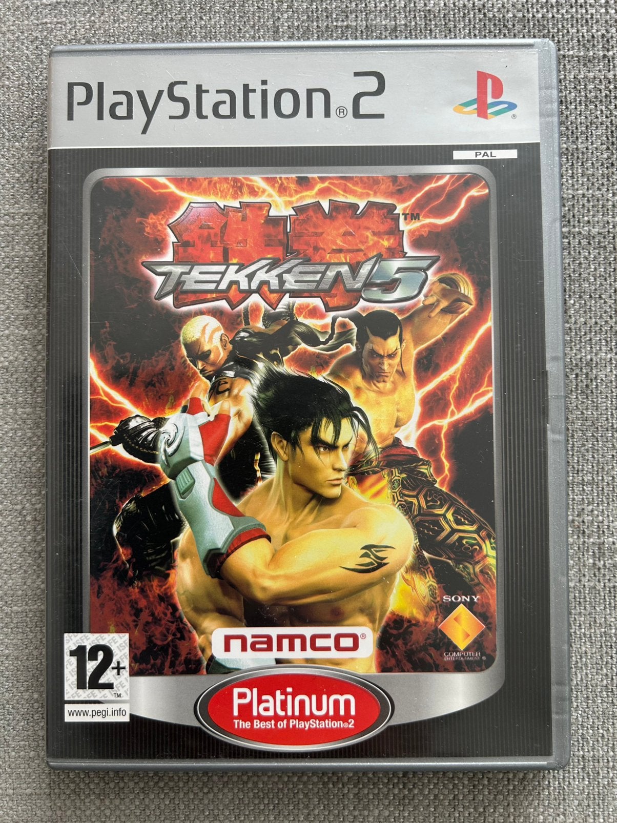 Tekken 5 Platinum / Playstation 2 PS2 ps2, Spelcomputers en Games, Games | Sony PlayStation 2, Vechten, 2 spelers, Ophalen of Verzenden