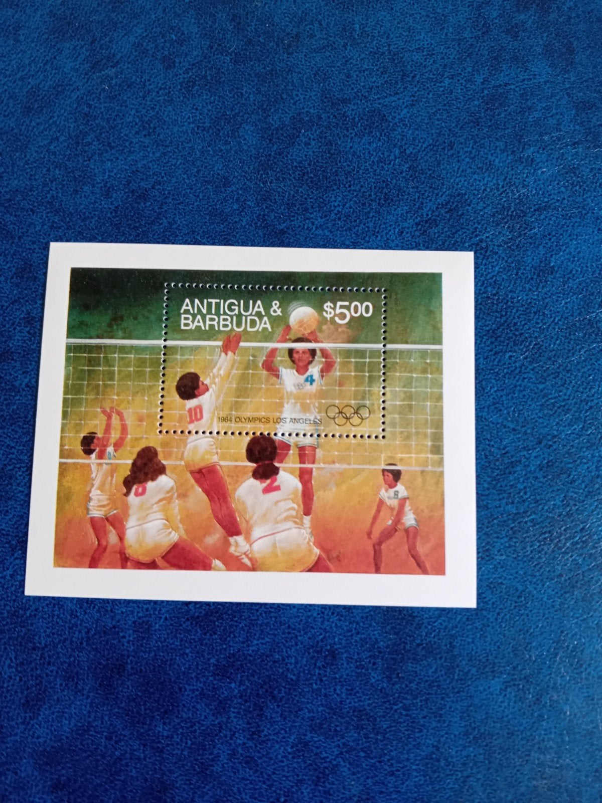 Antigua & Barbuda postze- Olympische Spelen 1984, Ophalen of Verzenden, Postfris