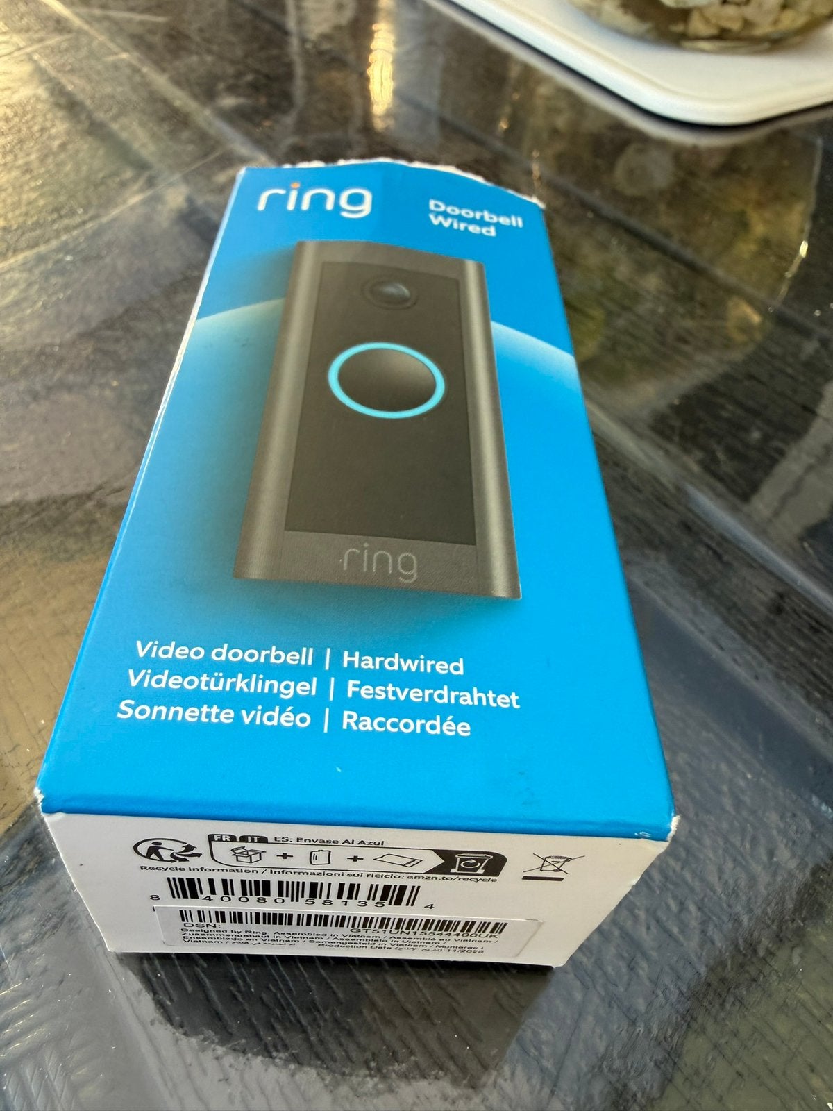 Te koop ring deurbellen 2 stuks, Huis en Inrichting, Ophalen of Verzenden, Ingebouwde camera, Gebruikt, Bedraad