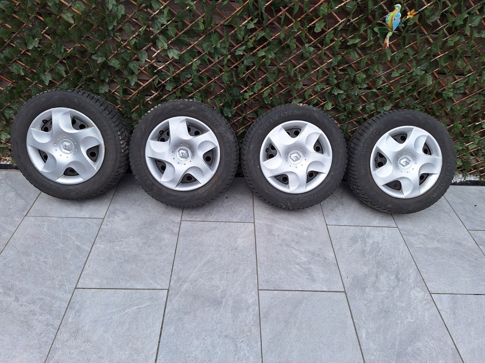 winterbanden te koop, Ophalen, 14 inch, Gebruikt, Banden en Velgen