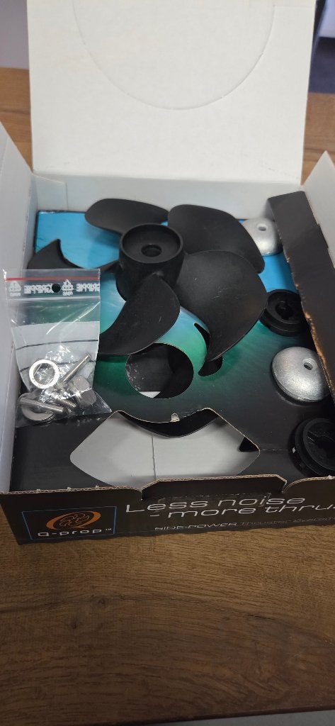 Side-Power Q-prop Thruster Upgrade Kit SP75/SP95, Watersport en Boten, Onderhoud en Reparatie, Onbekend, Nieuw, Ophalen of Verzenden