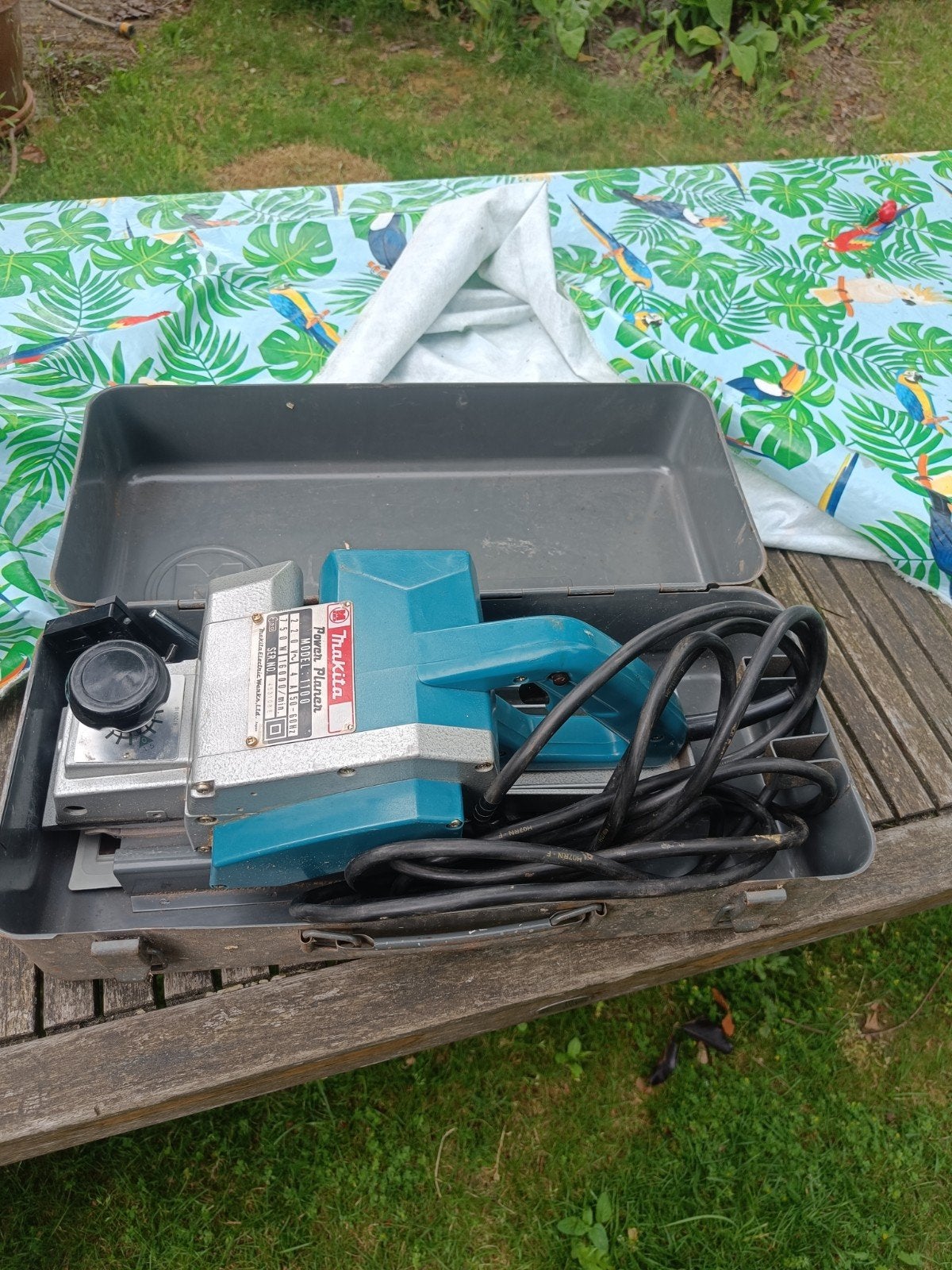 Makita 1100 schaaf Schaafmachine, Ophalen, Gebruikt