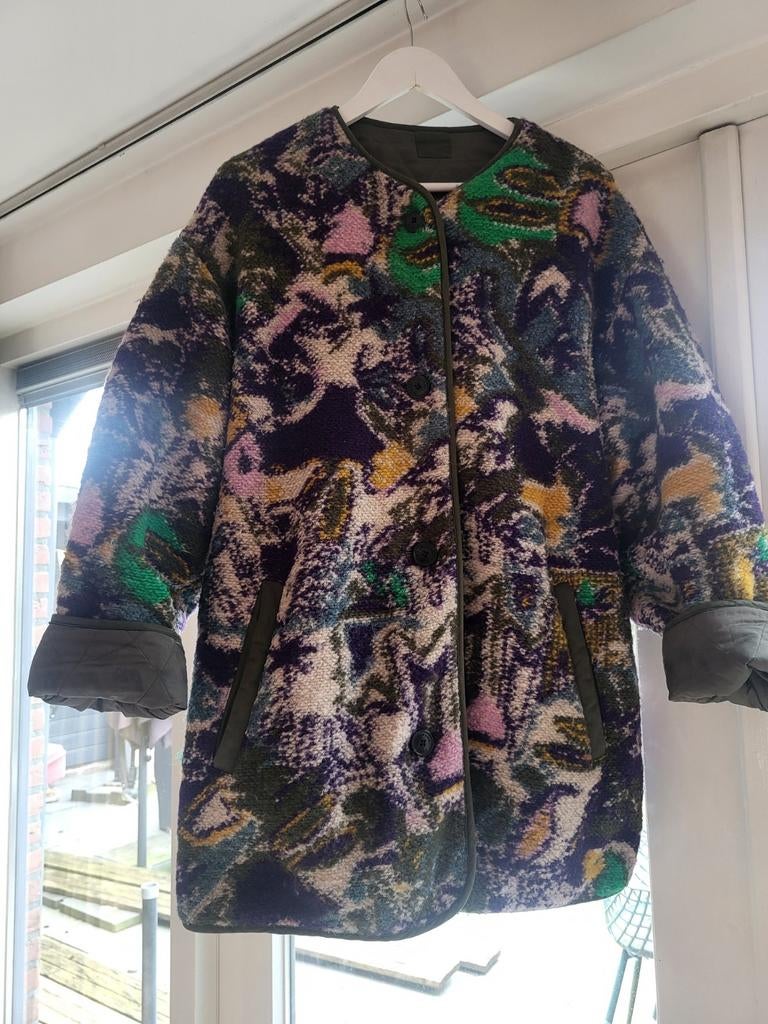 Isabel Marant jas reversible L zgan, Kleding | Dames, Isabel Marant, Overige kleuren, Maat 42/44 (L), Ophalen of Verzenden