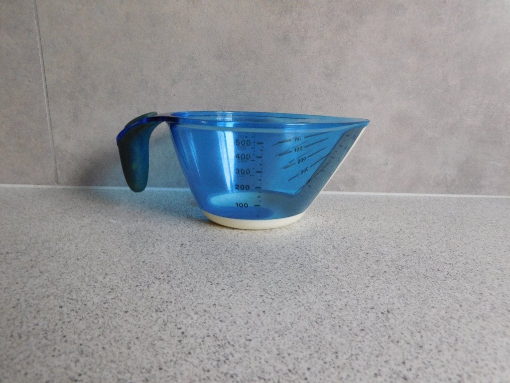 Tupperware Combiplus Maatkan 0,5 Ltr.  Blauw, Huis en Inrichting, Keuken | Tupperware, Ophalen of Verzenden, Zo goed als nieuw