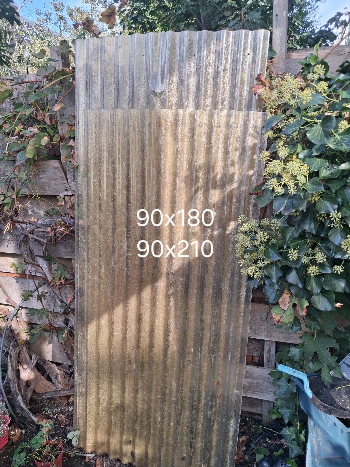 volierepanelen  aluminium, Ophalen of Verzenden, Gebruikt, Aluminium, Volière