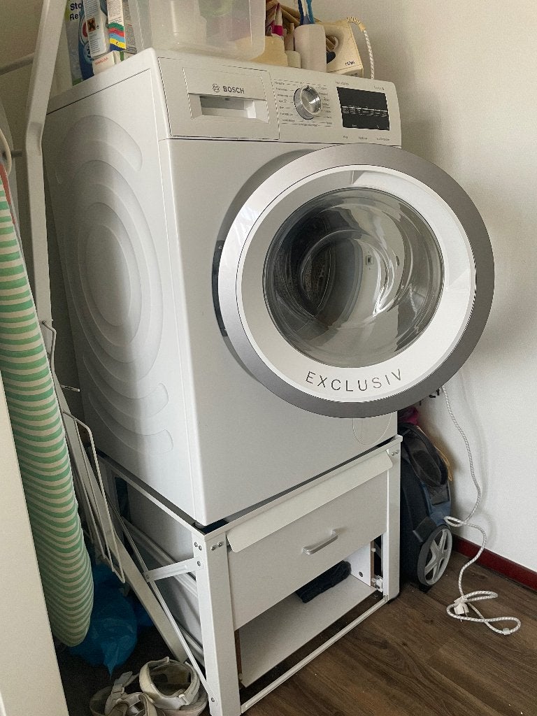 Bosch wasmachine weinig gebruikt, Witgoed en Apparatuur, Wasmachines, Ophalen, 1200 tot 1600 toeren, Gebruikt, 8 tot 10 kg