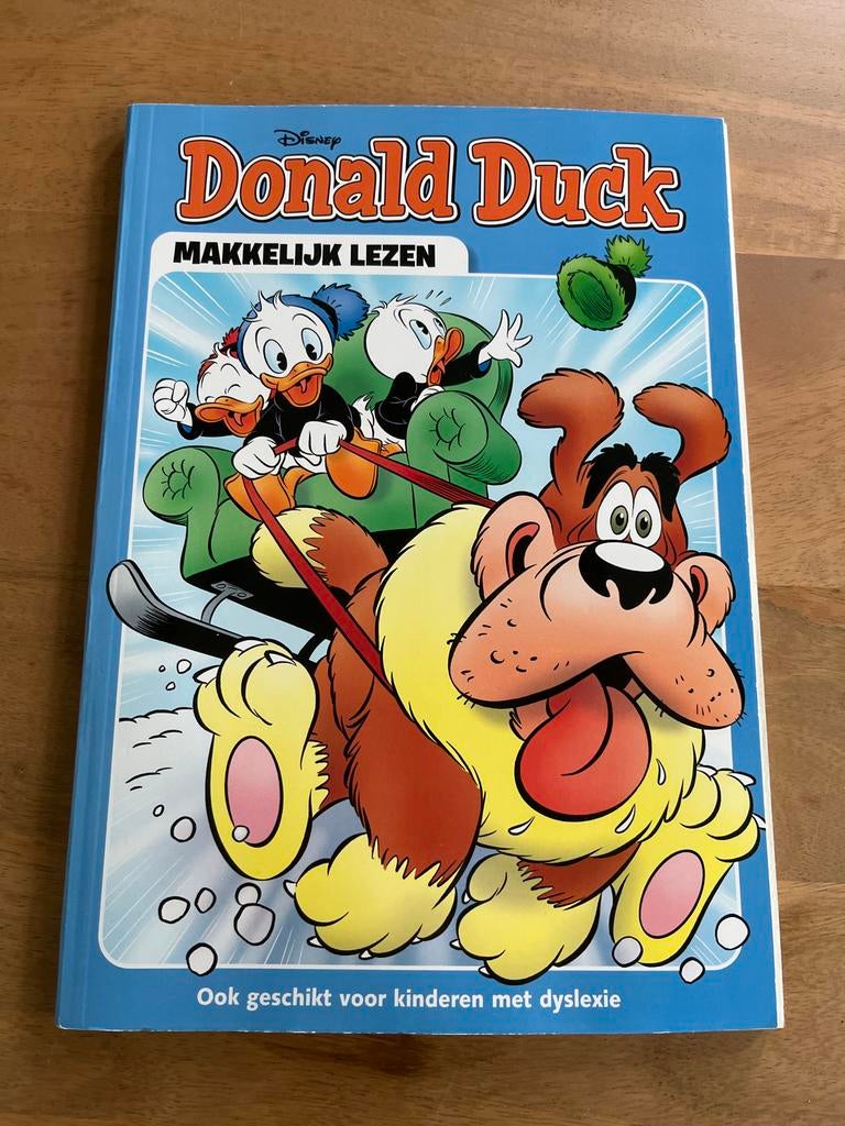Donald Duck Makkelijk Lezen - Ook voor dyslexie, Eén stripboek, Ophalen of Verzenden, Zo goed als nieuw