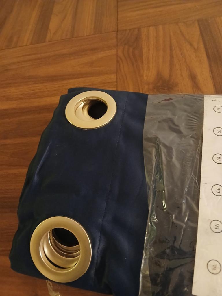 Gordijn  twee 3×2,5 en 1,5×2,5, Ophalen, Nieuw, 200 cm of meer, 200 cm of meer