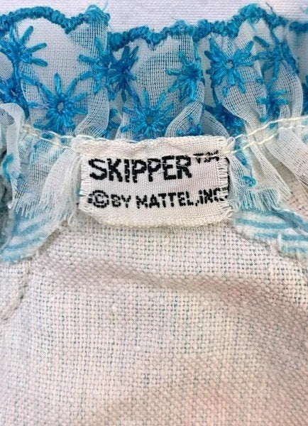Mattel Barbie Skipper Slumber Party ochtendjas vintage 1971, Coolsingel 104, 3011 AG Rotterdam, Netherlands, Verzenden, Zo goed als nieuw