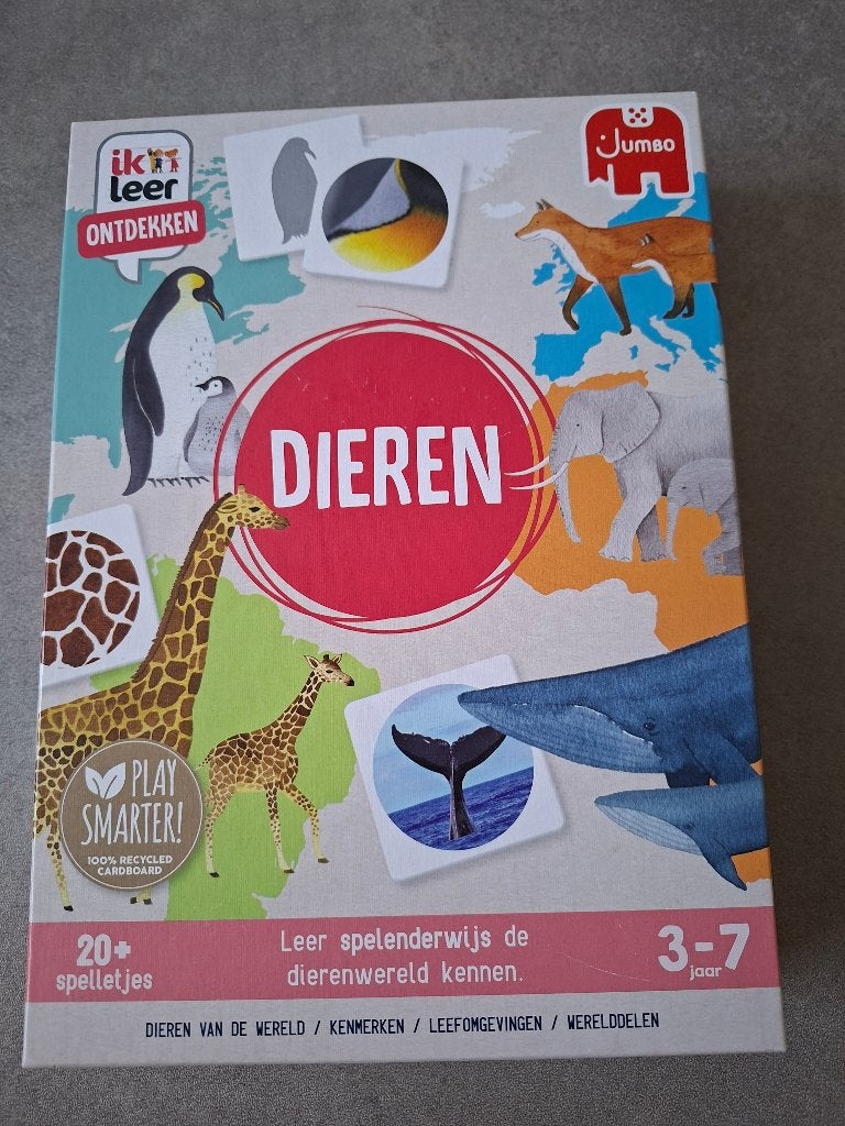 Jumbo ik leer ontdekken dieren, Ophalen of Verzenden, Zo goed als nieuw, Ontdekken