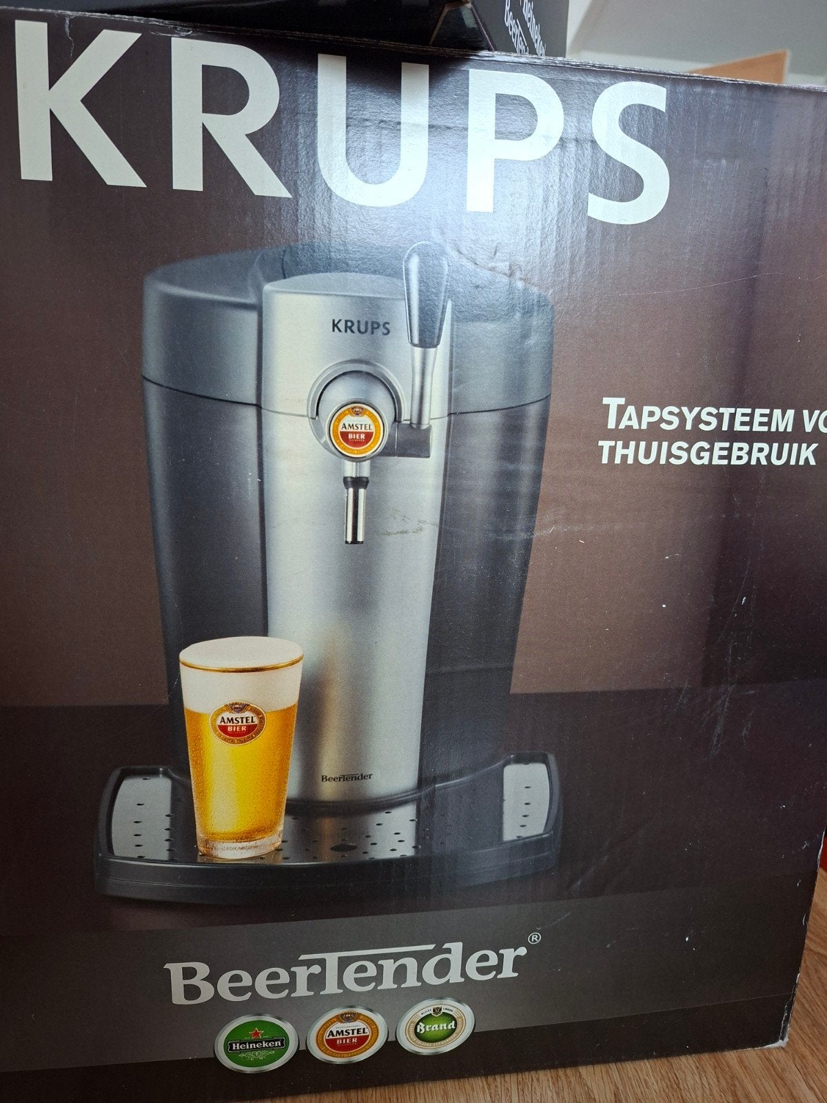 Krups BeerTender B60 Heineken thuistap - in originele doos, Witgoed en Apparatuur, Onderdelen en Toebehoren, Ophalen, Zo goed als nieuw