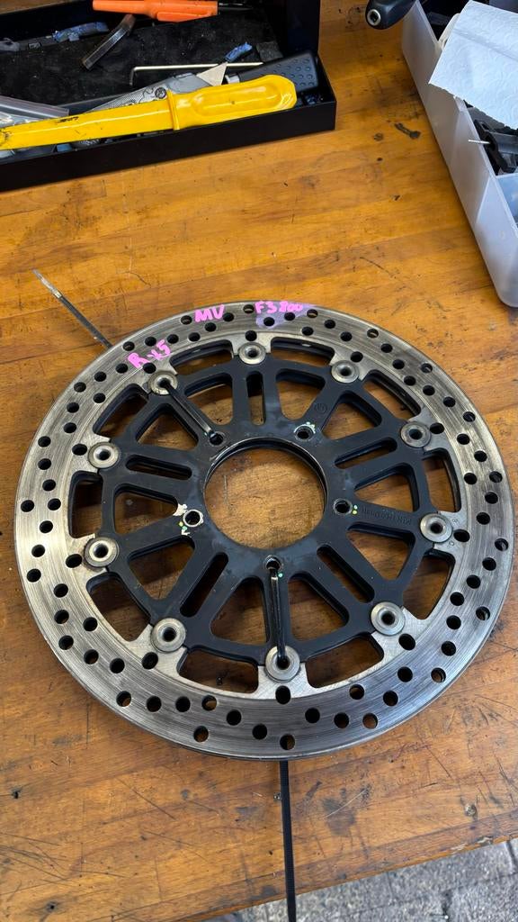Brembo remschijven MV Agusta F3 800 / 675 zgan, Ophalen of Verzenden, Gebruikt