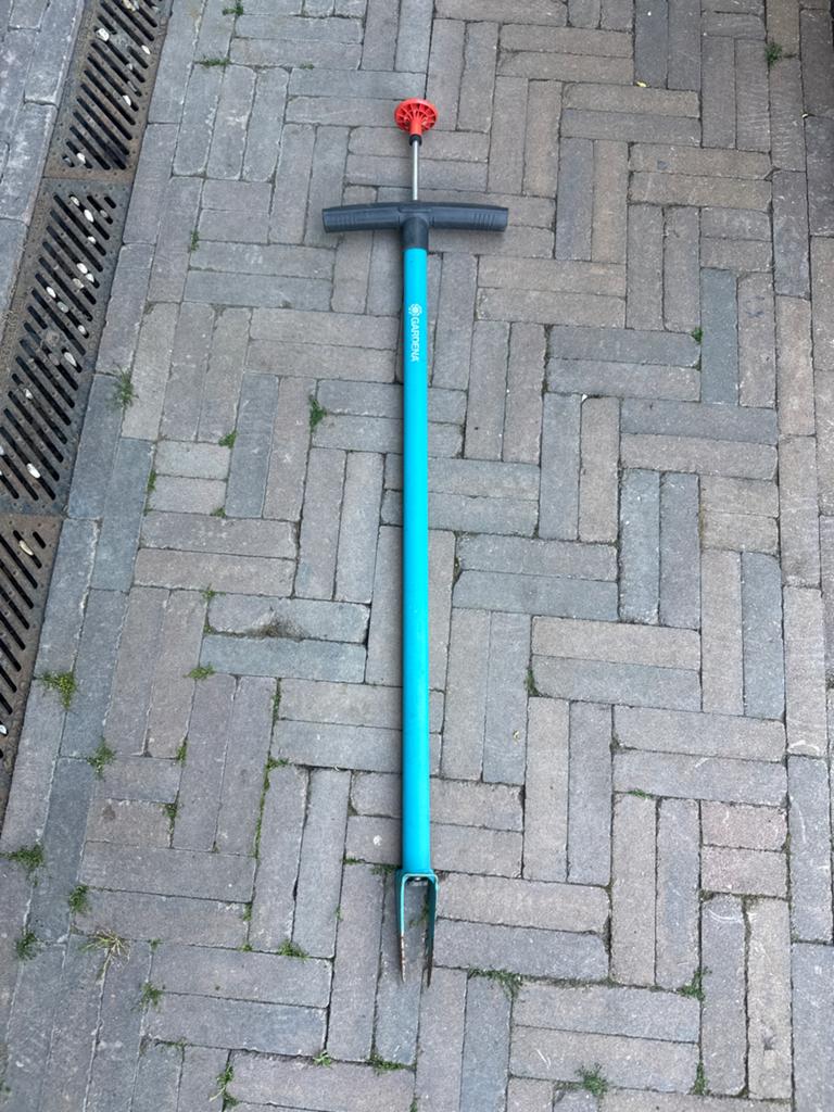 Gardena Onkruidsteker - gebruikt in goede staat, Tuin en Terras, Ophalen, Gebruikt, Onkruidsteker