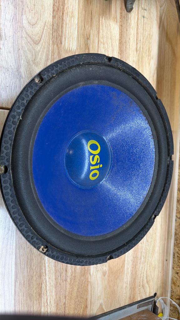 Osio Subwoofer, Auto diversen, Autospeakers, Ophalen of Verzenden, Gebruikt