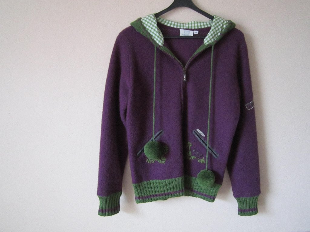 Spieth & Wensky vest/jasje en/of Cora Kemperman mt 36/38, Kleding | Dames, Maat 38/40 (M), Verzenden, Paars, Cora Kemperman