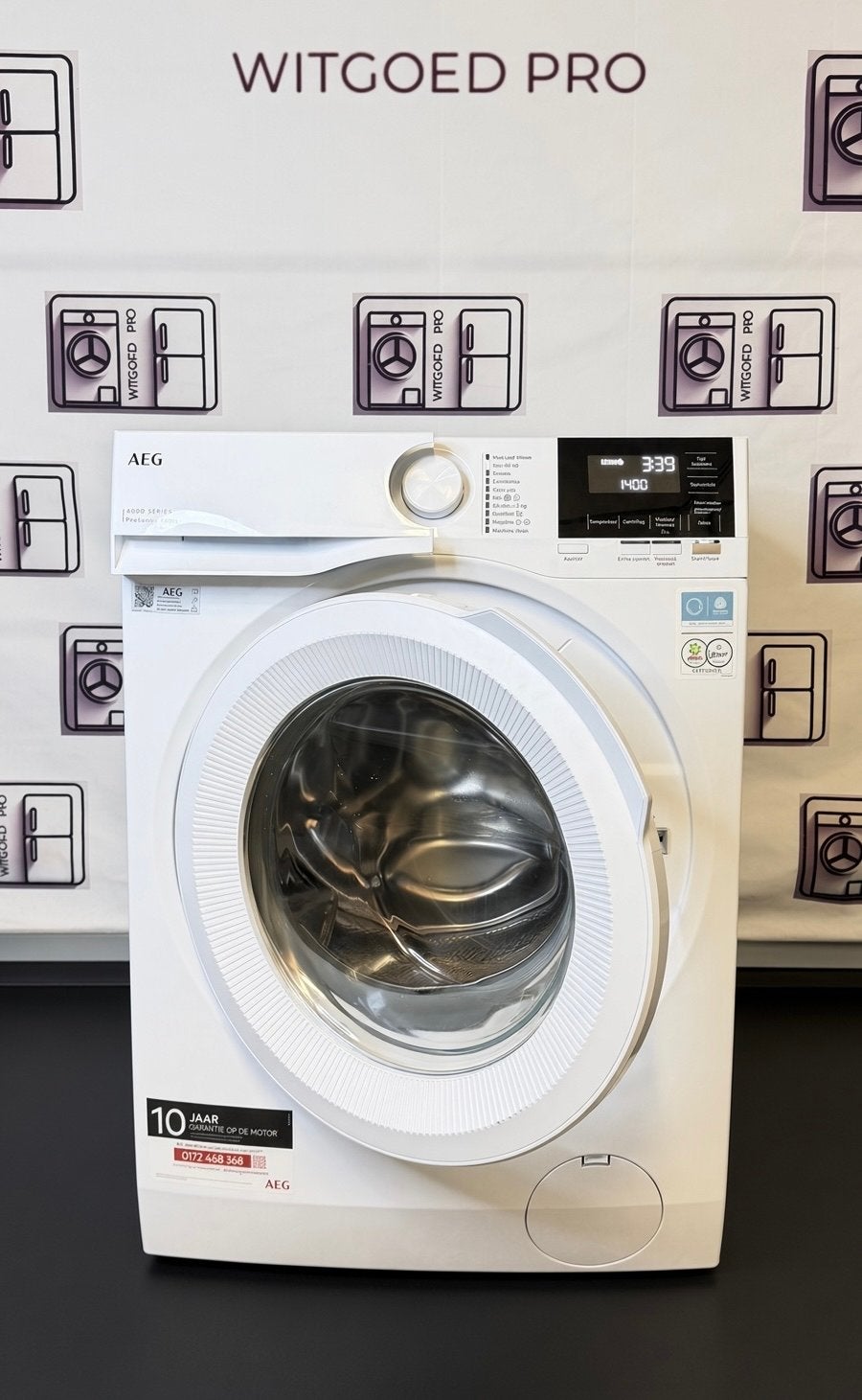 AEG 6000 Series A+++ ProSense 10 kg wasmachine - ZGAN!, Witgoed en Apparatuur, AEG, 1200 tot 1600 toeren, AEG, 10 kg of meer