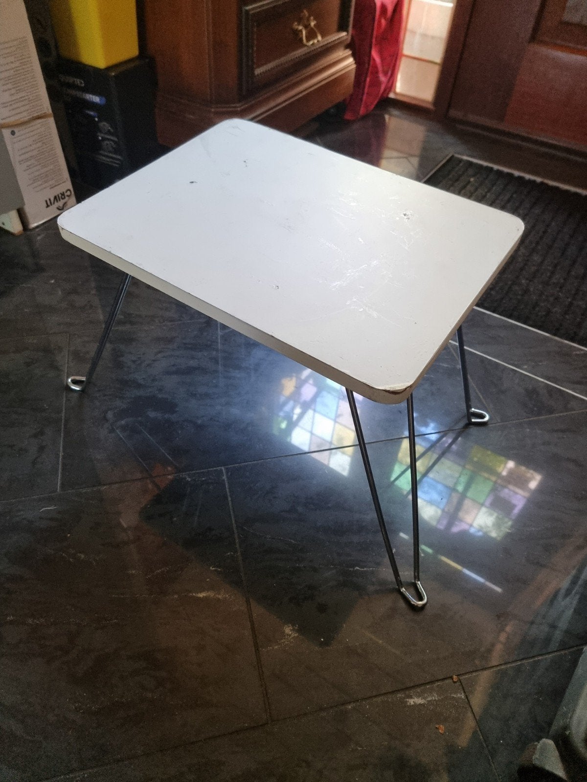 laag opklapbaar tafeltje, Ophalen, Zo goed als nieuw, Campingtafel