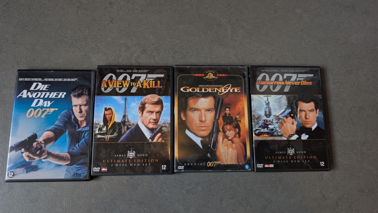 James Bond DVD Collectie: Die Another Day, GoldenEye, etc., Cd's en Dvd's, Inclusief boekje, Nederlands, Ophalen of Verzenden