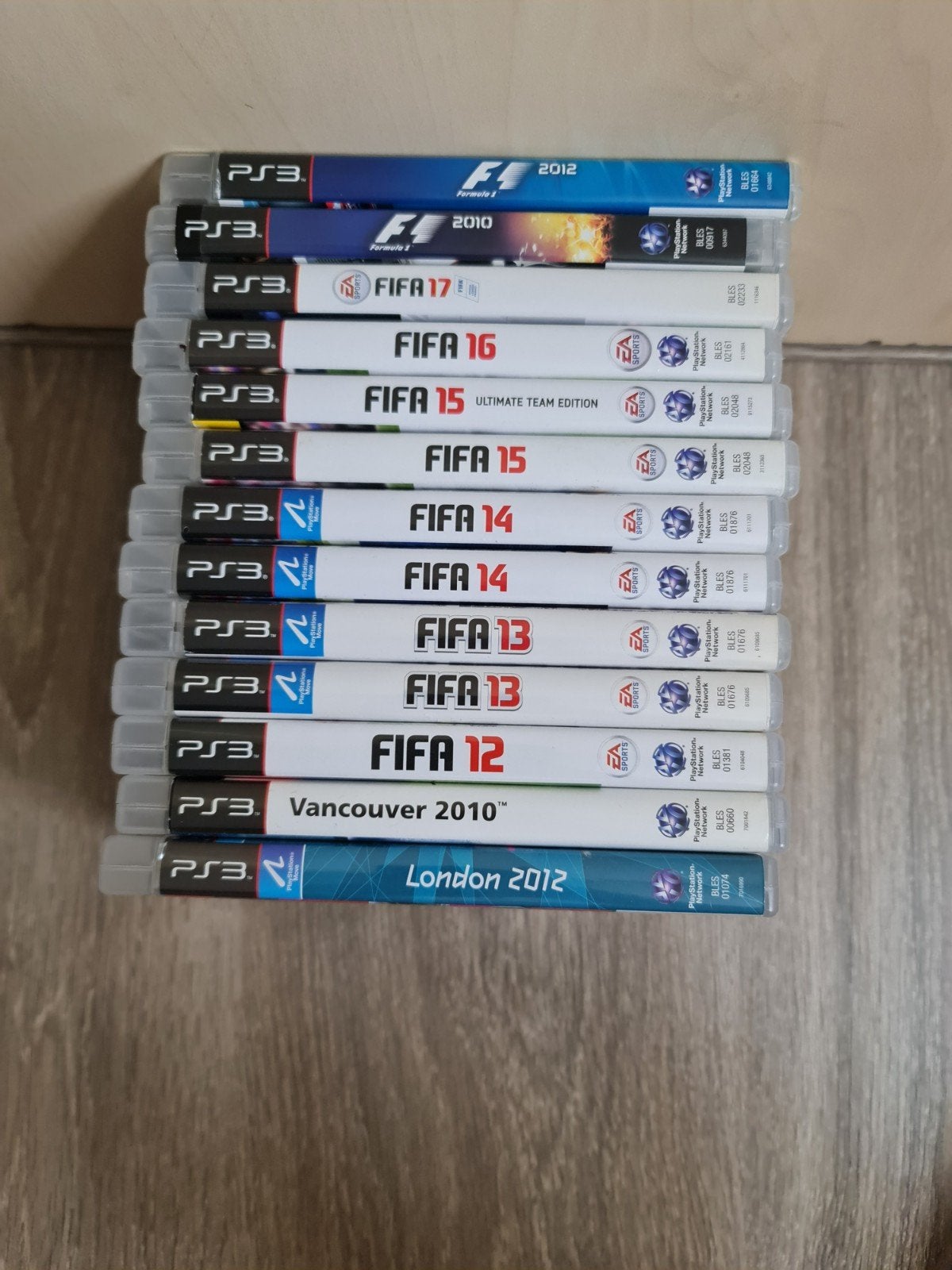PS3 Games: FIFA, F1, Vancouver 2010, London 2012, Spelcomputers en Games, Games | Sony PlayStation 3, Gebruikt, Ophalen of Verzenden