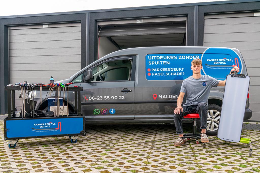 Uitdeuken zonder spuiten – Restylen (gratis offerte), Blikschade